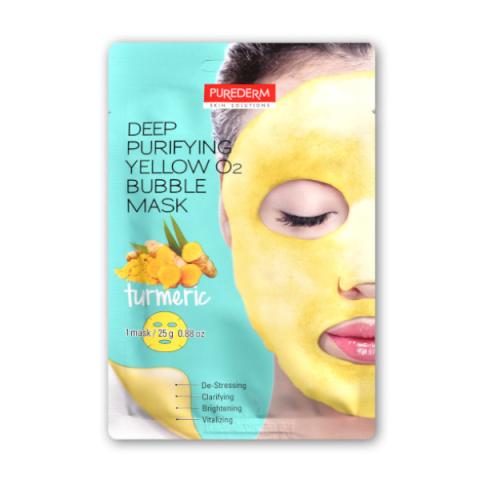 PUREDERM - Masque en tissu purifiant moussant Deep Purifying Black PUREDERM - Masque en tissu purifiant moussant Deep Purifying Black