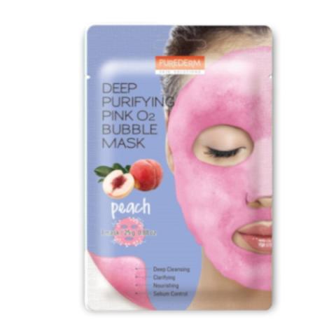 PUREDERM - Masque en tissu purifiant moussant Deep Purifying Black PUREDERM - Masque en tissu purifiant moussant Deep Purifying Black