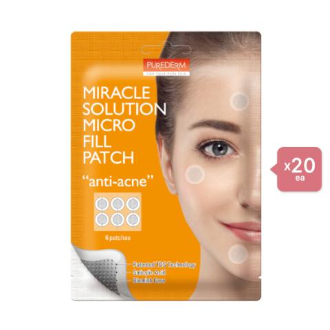 PUREDERM Miracle Solution Micro Fill patch - Anti-acne - 6 patches PUREDERM Miracle Solution Micro Fill patch - Anti-acne - 6 patches