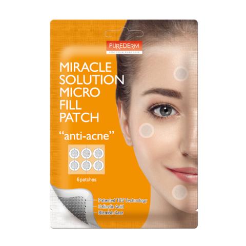 PUREDERM - Miracle Solution Patch Micro Fill - Anti-acne - 6 patches