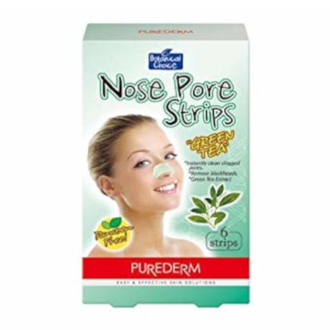 PUREDERM - Nose Pore Strips - Green Tea - 6 strips PUREDERM - Nose Pore Strips - Green Tea - 6 strips