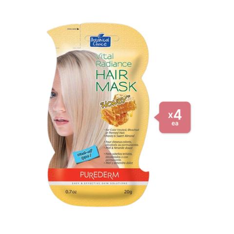 PUREDERM - Set Vital Radiance Hair Mask (4ea) PUREDERM - Set Vital Radiance Hair Mask (4ea)
