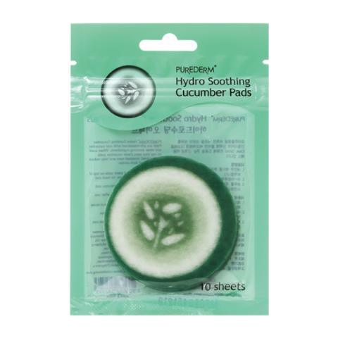 PUREDERM - Tampons hydro-apaisants au concombre (fermeture éclair) PUREDERM - Tampons hydro-apaisants au concombre (fermeture éclair)