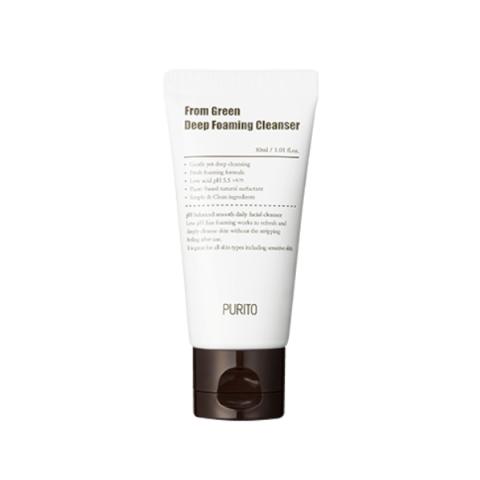 PURITO - From Green Deep Foaming Cleanser (Nouvelle formule) - 30ml PURITO - From Green Deep Foaming Cleanser (Nouvelle formule) - 30ml