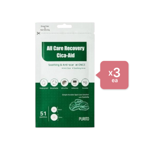 PURITO - Set All Care Recovery Cica-Aid (3ea) PURITO - Set All Care Recovery Cica-Aid (3ea)
