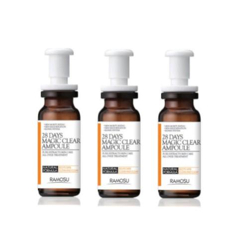 RAMOSU - Ampoule Magic Clear 28 jours - 3pièces(7ml+0.3g) RAMOSU - Ampoule Magic Clear 28 jours - 3pièces(7ml+0.3g)