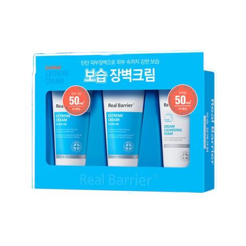 Real Barrier - Coffret Spécial Crème Extrême (50ml + 50ml + Mousse