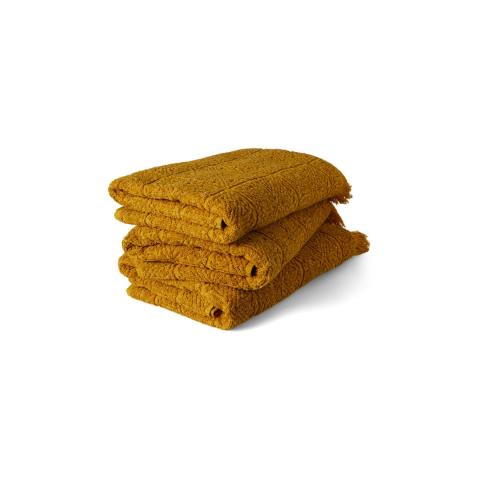 Rituals Graphic Design Cotton Towel 70x140cm Ocre Yellow Rituals Graphic Design Cotton Towel 70x140cm Ocre Yellow