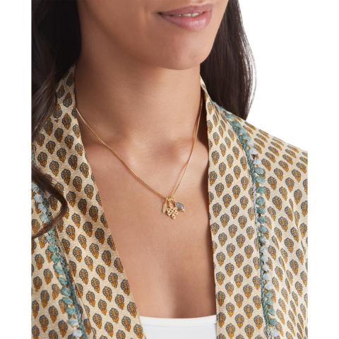 Rituals Labradorite Pendant Necklace Gold Plated