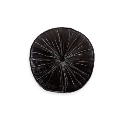 Rituals Saigon Silk Velvet Round Cushion Anthracite Grey Rituals Saigon Silk Velvet Round Cushion Anthracite Grey