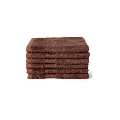 Rituals Super Smooth Bamboo Cotton Guest Towel 30x30cm Brique Brown Rituals Super Smooth Bamboo Cotton Guest Towel 30x30cm Brique Brown