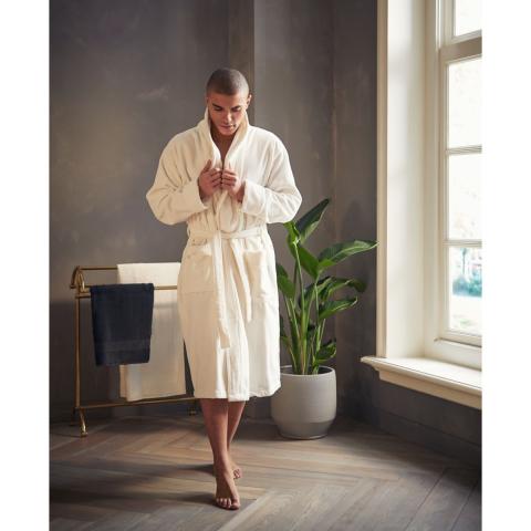 Rituals Super Smooth Cotton Bathrobe Men M Off White Rituals Super Smooth Cotton Bathrobe Men M Off White