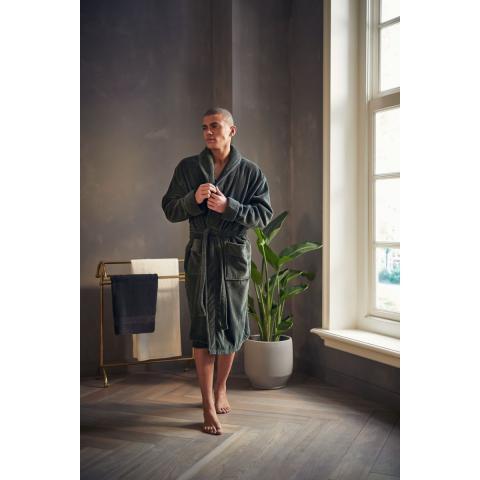 Rituals Super Smooth Cotton Bathrobe Men S Moss Green Rituals Super Smooth Cotton Bathrobe Men S Moss Green