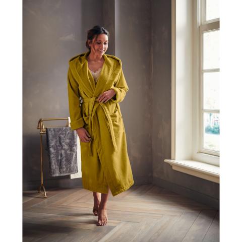 Rituals Super Smooth Cotton Bathrobe Women Mustard L Rituals Super Smooth Cotton Bathrobe Women Mustard L