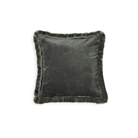 Rituals Vellore Cotton Velvet Cushion case 50x50cm Grey Blue Rituals Vellore Cotton Velvet Cushion case 50x50cm Grey Blue