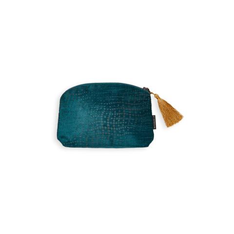 Rituals Vellore Small Cotton Velvet Pouch Petrol Blue Rituals Vellore Small Cotton Velvet Pouch Petrol Blue