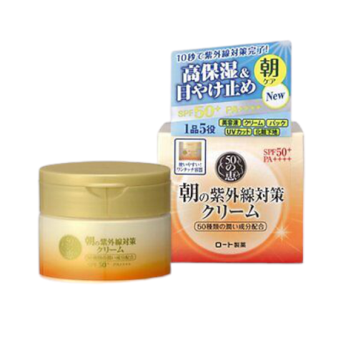 Rohto Mentholatum - 50 Megumi Crème Anti-UV SPF 50+ PA ++++ - 90g Rohto Mentholatum - 50 Megumi Crème Anti-UV SPF 50+ PA ++++ - 90g