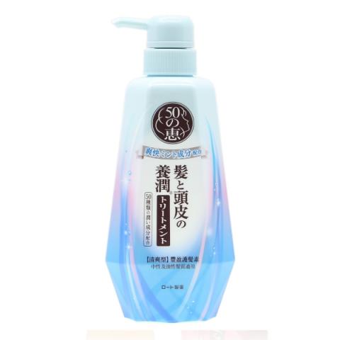 Rohto Mentholatum - 50 Megumi Fresh Conditioner - 400ml Rohto Mentholatum - 50 Megumi Fresh Conditioner - 400ml