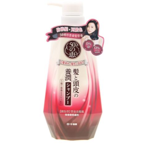 Rohto Mentholatum - 50 Megumi Shampoing Soin Couleur - 400ml Rohto Mentholatum - 50 Megumi Shampoing Soin Couleur - 400ml