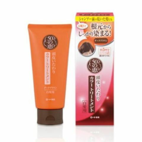 Rohto Mentholatum - 50 Megumi Soin des cheveux gris - 150g - Dark Rohto Mentholatum - 50 Megumi Soin des cheveux gris - 150g - Dark