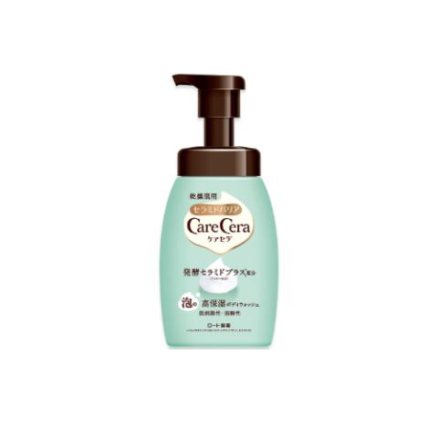 Rohto Mentholatum - Care Cera High Moisturizing Foam Body Wash - 450ml