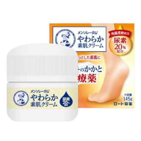 Rohto Mentholatum - Crème douce pour la peau Yawaraka U - 145g Rohto Mentholatum - Crème douce pour la peau Yawaraka U - 145g