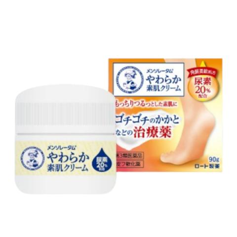Rohto Mentholatum - Crème douce pour la peau Yawaraka U - 90g Rohto Mentholatum - Crème douce pour la peau Yawaraka U - 90g