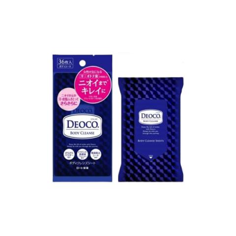 Rohto Mentholatum - Deoko Body Cleanse Sheet - 36pièces Rohto Mentholatum - Deoko Body Cleanse Sheet - 36pièces