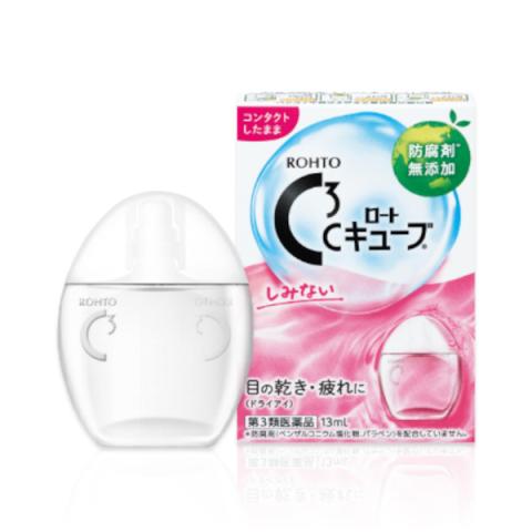 Rohto Mentholatum - Gouttes pour les yeux C Cube A - 13ml Rohto Mentholatum - Gouttes pour les yeux C Cube A - 13ml