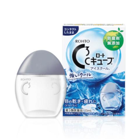Rohto Mentholatum - Gouttes pour les yeux C Cube Ice Cool A - 13ml