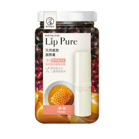 Rohto Mentholatum - Lip Pure Baume à lèvres - 1pièce - Honey