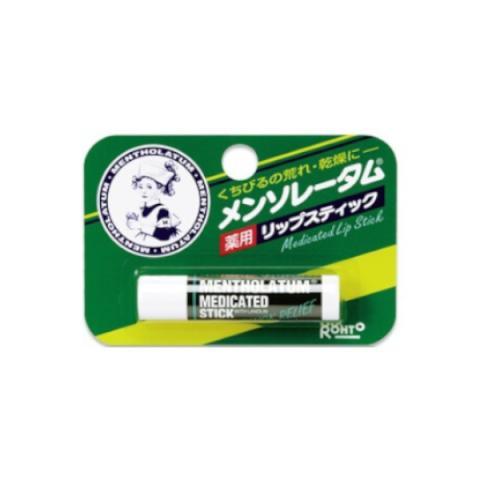 Rohto Mentholatum - Medicated Stick à lèvres - Menthol - 4.5g Rohto Mentholatum - Medicated Stick à lèvres - Menthol - 4.5g