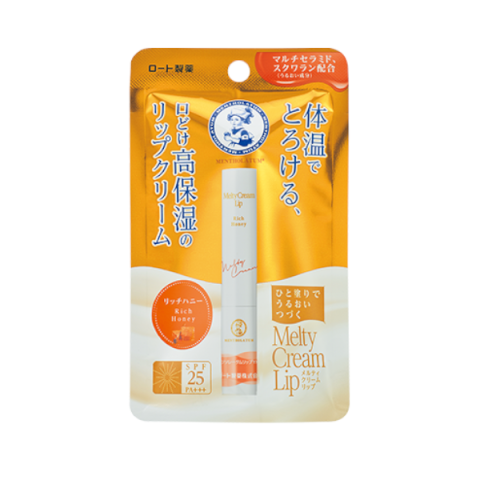 Rohto Mentholatum - Melty Cream Lip SPF25/PA+++ - Rich Honey Rohto Mentholatum - Melty Cream Lip SPF25/PA+++ - Rich Honey