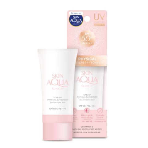 Rohto Mentholatum - Skin Aqua Écran solaire physique tonique pour
