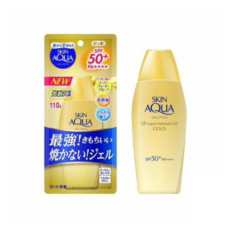 Rohto Mentholatum - Skin Aqua Gel UV super hydratant Or SPF 50+... Rohto Mentholatum - Skin Aqua Gel UV super hydratant Or SPF 50+...