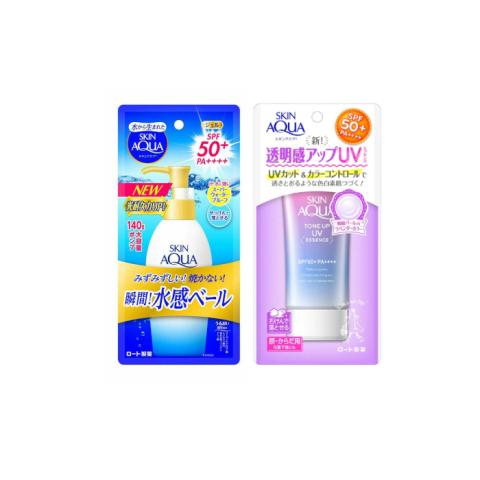 Rohto Mentholatum - Skin Aqua Sunscreen x Tone Up Set Rohto Mentholatum - Skin Aqua Sunscreen x Tone Up Set