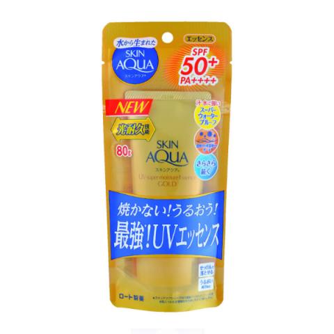 Rohto Mentholatum - Skin Aqua Super Moisture Essence Gold SPF50 + Rohto Mentholatum - Skin Aqua Super Moisture Essence Gold SPF50 +