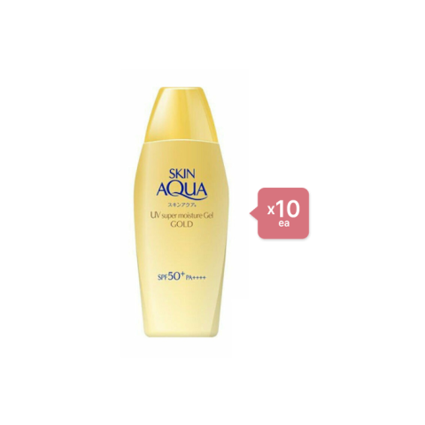Rohto Mentholatum - Skin Aqua UV Super Moisture Gel Gold SPF 50+... Rohto Mentholatum - Skin Aqua UV Super Moisture Gel Gold SPF 50+...
