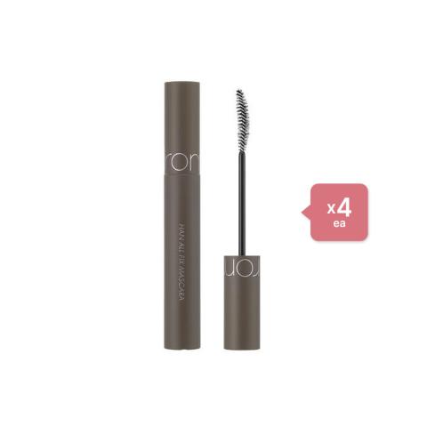 Romand - Han All Fix Mascara - 7g - L02 Long Ash (4ea) Set