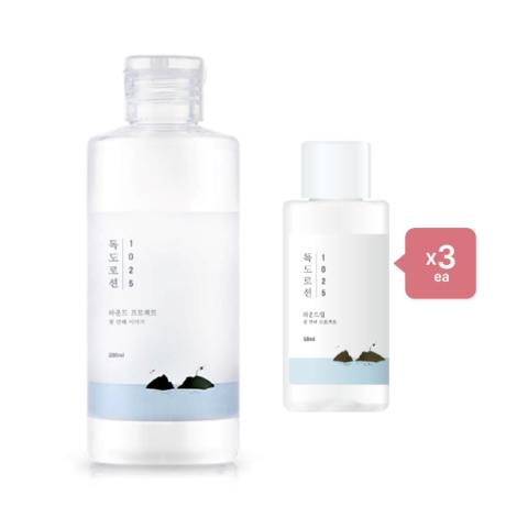 Round Lab 1025 Dokdo Lotion - 200ml (1ea) + 50ml (3ea) Set