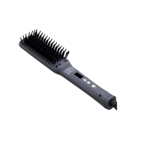 SALONIA - Brosse chauffante droite mince (100V-240V) SL-012GRS -... SALONIA - Brosse chauffante droite mince (100V-240V) SL-012GRS -...