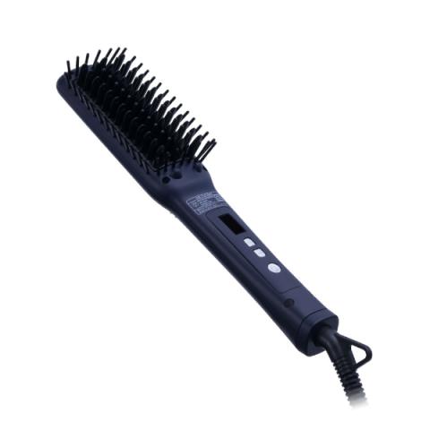 SALONIA - Brosse chauffante droite mince (100V-240V) SL-012NVS -...