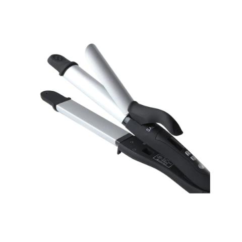 SALONIA - Fer à lisser et à friser à 2 voies (100V-240V) SL-002A -