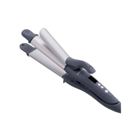 SALONIA - Fer à lisser et à friser à 2 voies (100V-240V) SL-002AGR