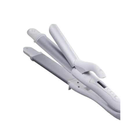 SALONIA - Fer à lisser et à friser à 2 voies (100V-240V) SL-002AW...