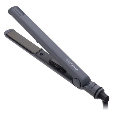 SALONIA - Hair Straightener (100V-240V) SL-004SGR - 24mm Gray SALONIA - Hair Straightener (100V-240V) SL-004SGR - 24mm Gray