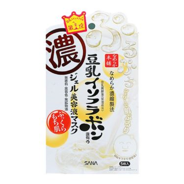 SANA - Masque en gelée hydratante riche au lait de soja 5pcs SANA - Masque en gelée hydratante riche au lait de soja 5pcs