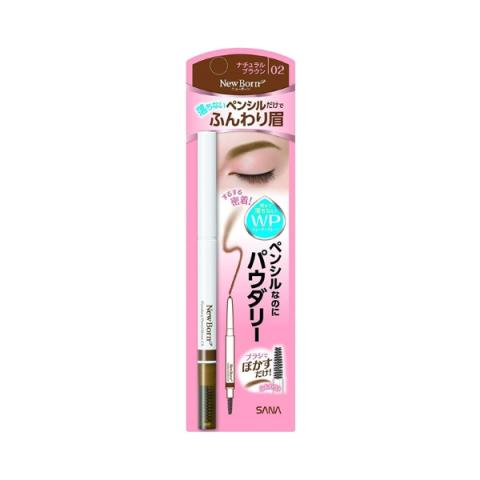 SANA - New Born Crayon Poudré Sourcils EX - 1pièce - 02 Natural Brown SANA - New Born Crayon Poudré Sourcils EX - 1pièce - 02 Natural Brown