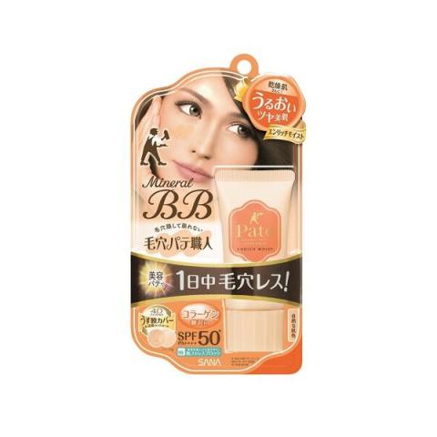 SANA - Pore Putty Keana Pate BB Crème minérale SPF 50+ PA++++ - 30g - Enrich Moist