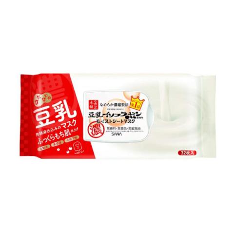 SANA - Soy Milk Masque hydratant en feuille N - 32pièces SANA - Soy Milk Masque hydratant en feuille N - 32pièces